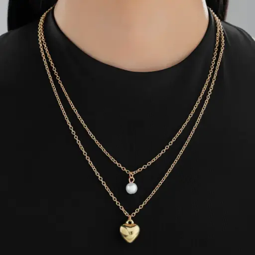 Wear Finery Multilayered Necklace